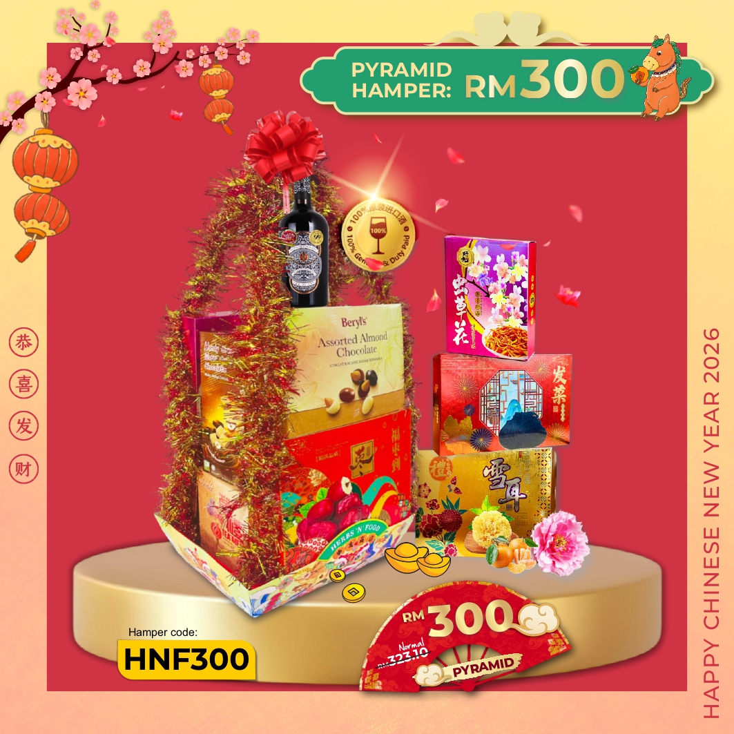 CNY Pyramid Hamper RM300