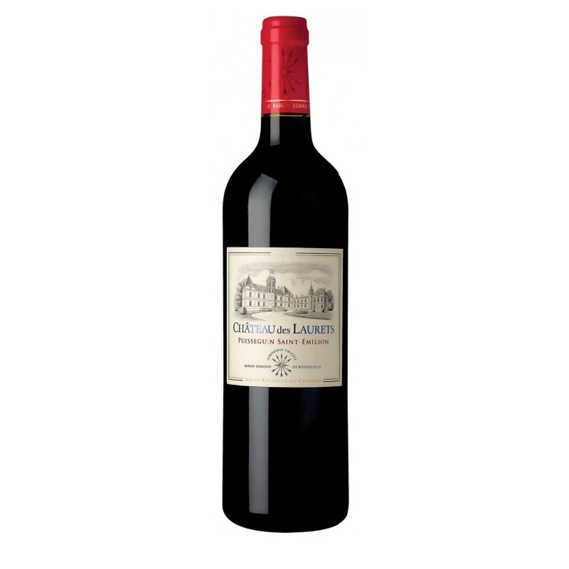 CH DES LAURETS PUISSEGUIN ST EMILION 750ML