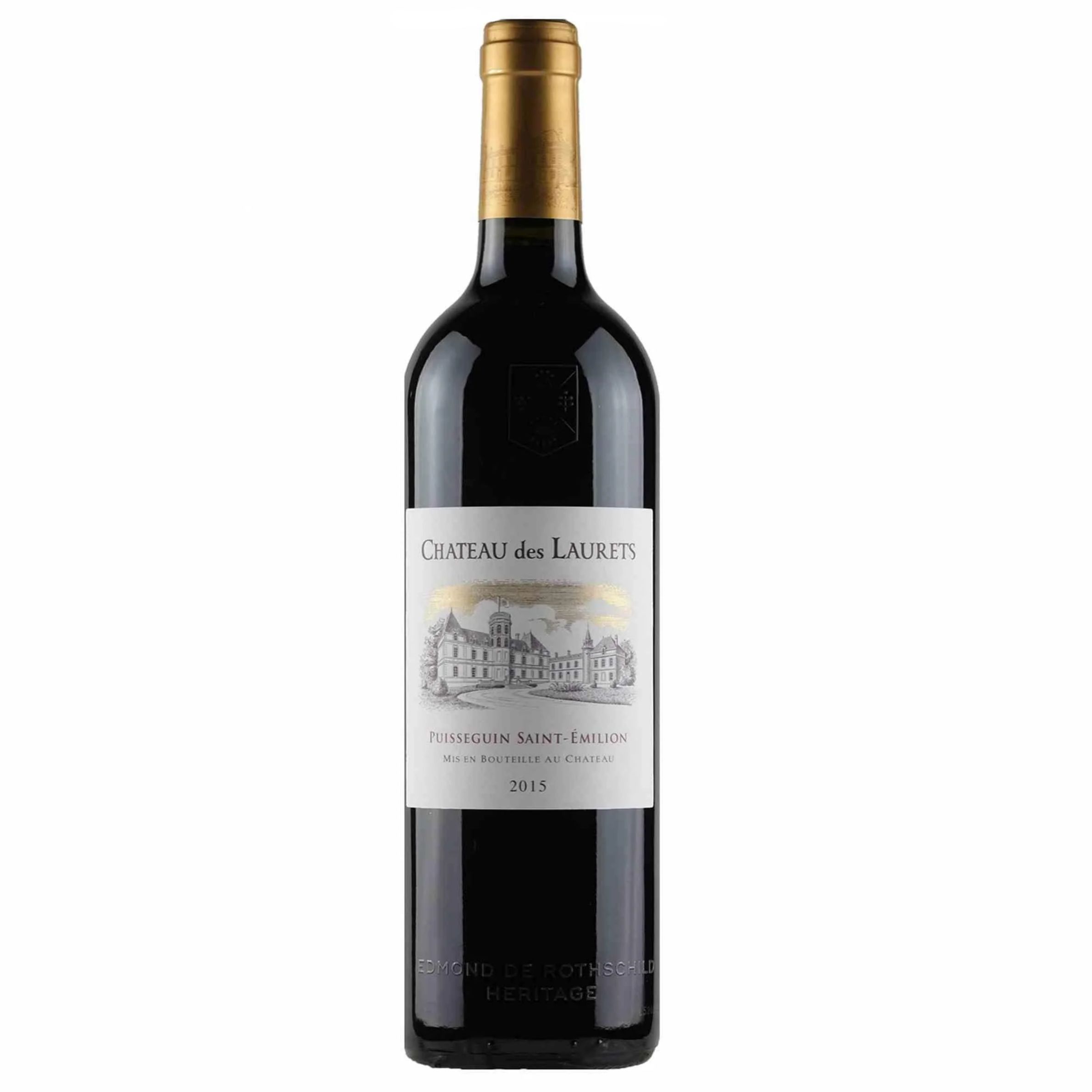 CH DES LAURETS PUISSEGUIN ST EMILION 750ML