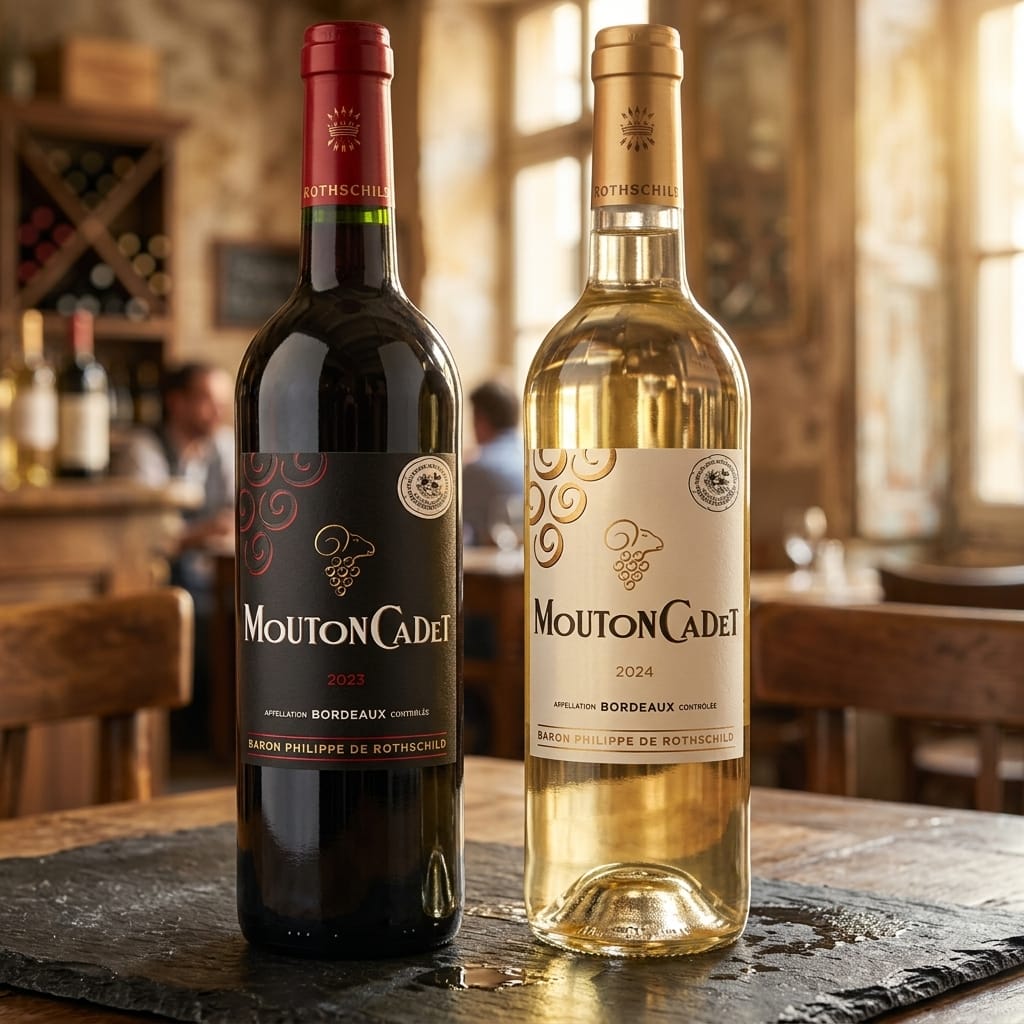 🍷 Bordeaux Duo Deal: Mouton Cadet Rouge & Blanc, As Low As RM69/btl