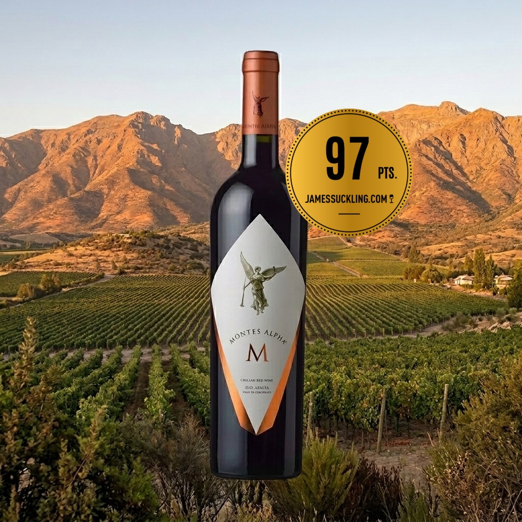 Chile’s Premiere Bordeaux-Style Icon: 97-Point Montes Alpha M 2019